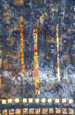 A close-up of a painting

Description automatically generated